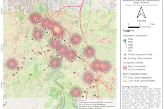 perform professional gis analysis and custom map creation