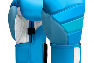 design realistic 3d boxing gloves and product mockups