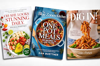 do book cover design cookbook cover design, recipe book cover, cookbook cover