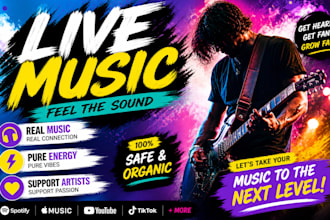 promote your music on spotify youtube  apple and audio mack to wider audience