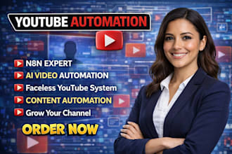 n8n ai image video social media automated elevenlabs heygen sora youtube tiktok
