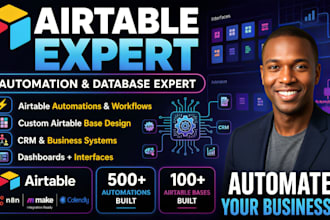 be your airtable automation expert for zapier, make, and n8n integrations