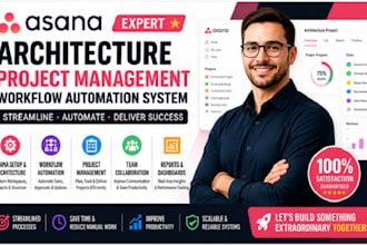 setup asana architecture project management workflow automation system