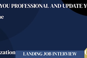 craft you a federal resume for job search