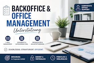 corporate backoffice und office management