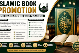 do viral islamic book promotion for muslim readers