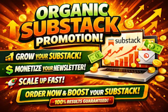 do organic substack promotion substack page link promotion to boost subscribers