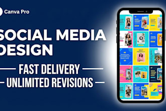 design social media posts and templates using canva