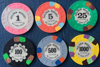 design professional poker chip or poker logo  in 24 hours