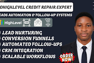 setup ghl credit repair automation sales funnel crm credit repair cloud expert