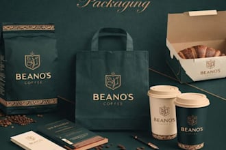 design food and resturant logo , cafe , brand kit and full resturant branding