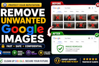 remove unwanted photos from google search for privacy