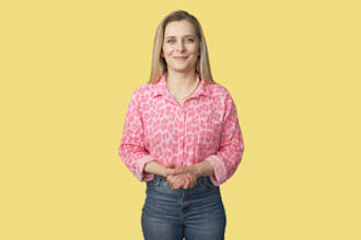 create a fun and engaging female spokesperson video