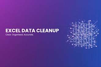 clean and organise your spreadsheets