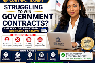 prepare rfi, rfq response  and government contract compliance