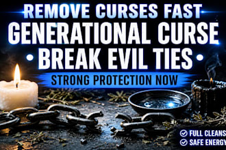 do witch curse removal spell, generational curse, break evil ties, protection