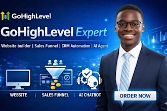 build gohighlevel website ghl landing page ghl workflow expert ghl ai automation