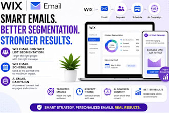 do wix email contact list segmentation wix email scheduling ai email campaign