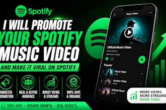 promote your sportify ireland music video and make it viral on sportify