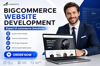design big commerce online store woocommerce ecommerce website online store