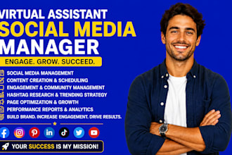 virtual assistant social media manager virtual assistant social media manager VA