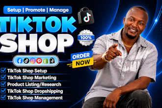 setup tiktok shop manage tiktok dropshipping facebook shop tiktok shop manager