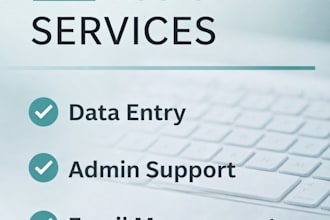be your reliable virtual assistant for daily admin work