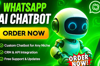 build whatsapp ai chatbot, whatsapp api chatbot,whatsapp automation,manychat ai