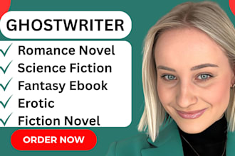 ghostwrite your romance and dark romance story