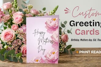 design aesthetic foldable greeting cards