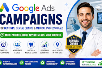 scale google ads campaigns for dentists, doctors, medical practices, healthcare