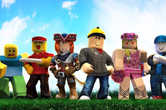 build a full roblox game for you