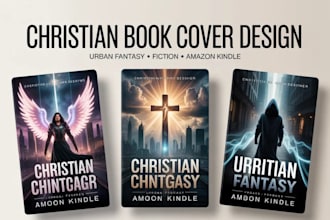 design christian book cover urban fantasy book cover fiction amazon kindle cover