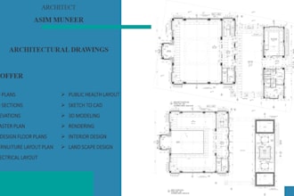 draw floor plans,house plans,architectural and construction drawings