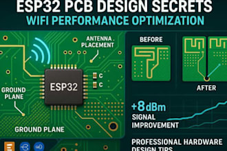 fix rf pcb antenna, wifi bluetooth GSM lte signal and improve range performance
