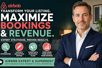 create a high converting airbnb listing to increase your bookings and revenue