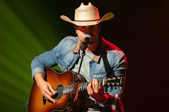 sing and craft acoustic modern country, country pop with full music production