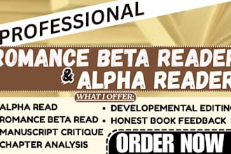 beta read romance book fantasy mystery beta reader book critique dark romance