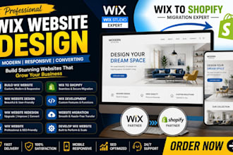 wix studio wix website design migrate wix to shopify wix website development