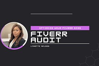 do a complete fiverr profile audit to help you convert
