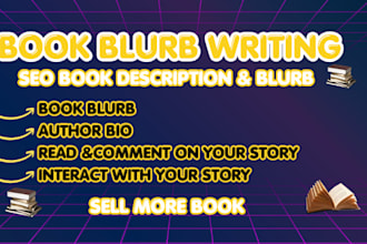write a book blurb that sell your story