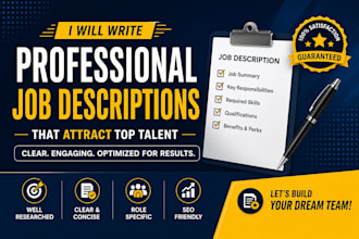 craft engaging job descriptions that attract top talent