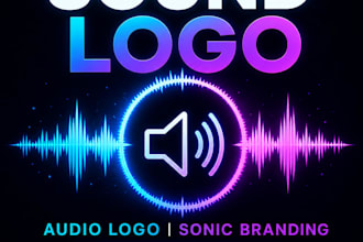 create a catchy sound audio logo or sonic branding for your brand