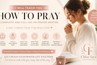 mentor you to build a strong and consistent prayer life