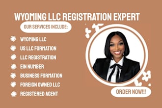 register wyoming llc, ein, annual report filing, dissolve llc, close ein