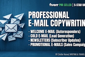 write high converting cold and marketing email copy that gets replies