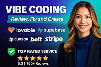 develop and debug replit apps vibe coding ai mvps base44 lovable v0 and supabase