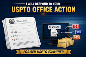 respond to a uspto office action for software and ai patent