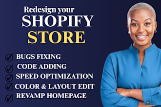 edit the shopify store and improve website performance growth