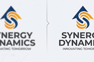 manually vectorise your blurry logo into a clean vector file